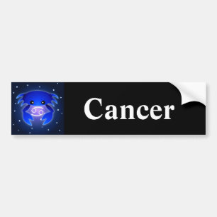 Autocollant De Voiture Zodiaque mignon de Cancer