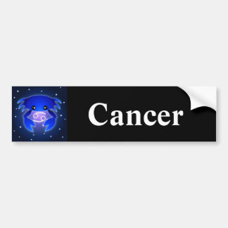 Autocollant De Voiture Zodiaque mignon de Cancer