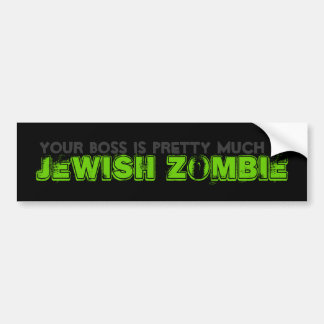Autocollant De Voiture Zombi Jésus