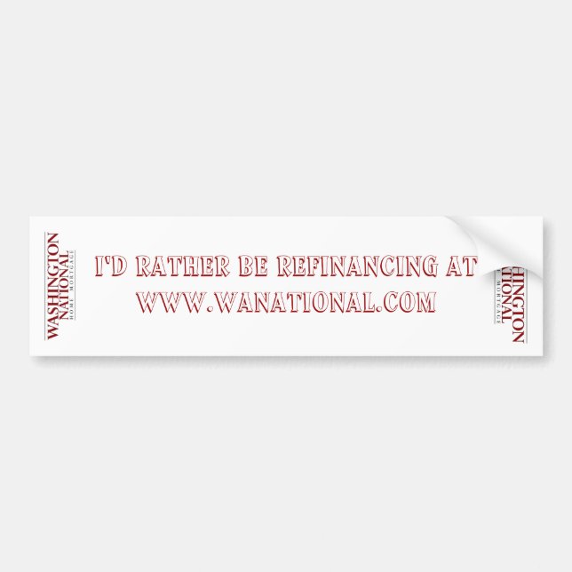 Autocollant de WNHM Bumber (Devant)