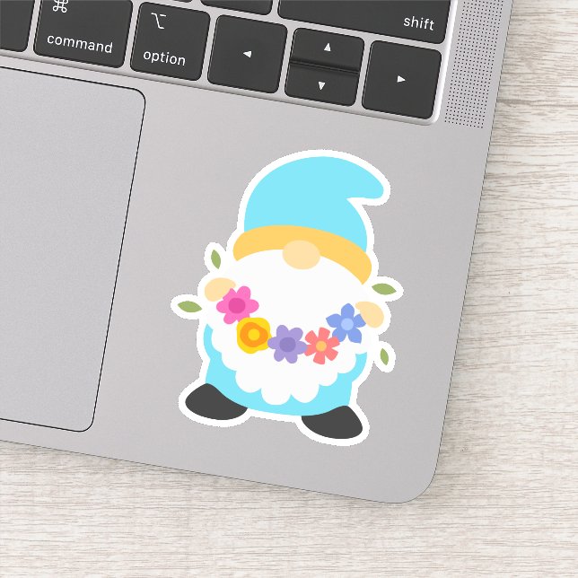 Autocollant découpé en forme de gnome de jardin de (Détail)