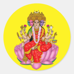 Autocollant Déesse Gayatri