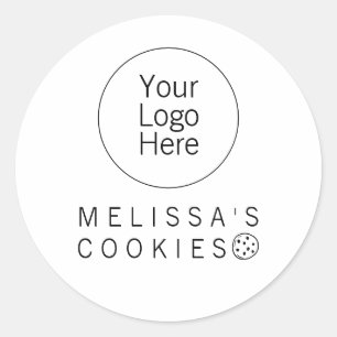 Autocollant d'emballage de marque de boulangerie s