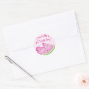 Autocollant d'enveloppe pour fête d'anniversaire d