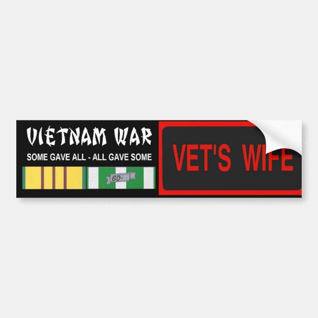 AUTOCOLLANT D'ÉPOUSE DE VÉTÉRINAIRES (Devant)