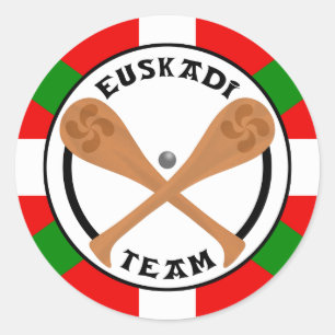 autocollant d'équipe d'euskadi