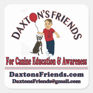 Autocollant des amis de Daxton officiel