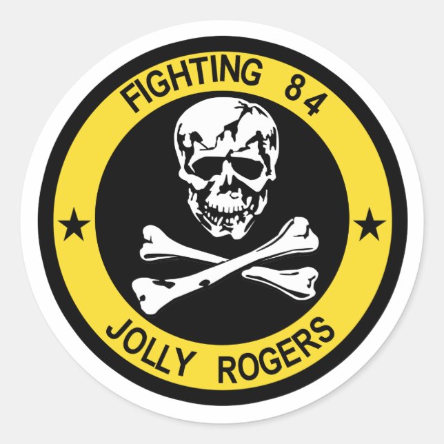 Autocollant des jollys rogers VF-84 (Devant)