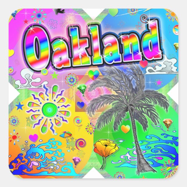 Autocollant des saisons Quadro Oakland (Devant)