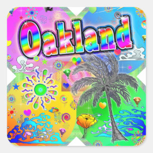 Autocollant des saisons Quadro Oakland