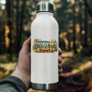 Autocollant Désert Cactus Arizona   Autocollant Su