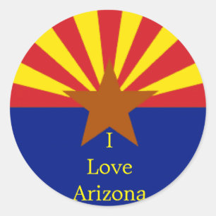 Autocollant d'État de l'Arizona