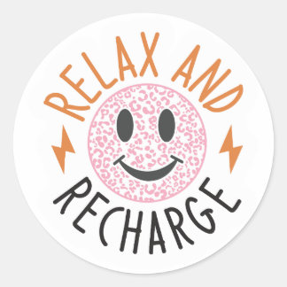 Autocollant détente et recharge