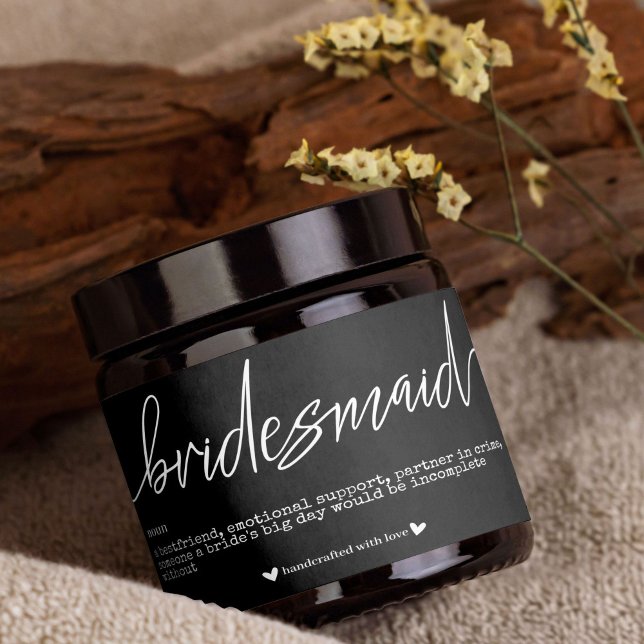 Autocollant d'étiquette de cadeau de demande de té (Créateur téléchargé)