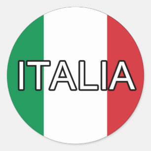 Autocollant d'euro de l'Italie Italie
