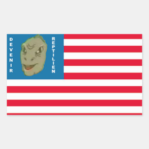 Autocollant Devenir Reptilien