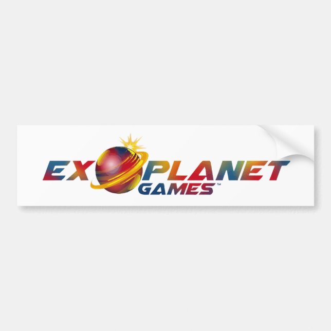 AUTOCOLLANT D'EXOPLANET (Devant)