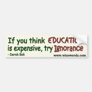 Autocollant d'ignorance - lumière