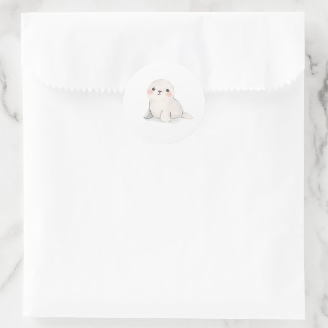 Autocollant d'impression couleur aquarelle pour bé (Sac)