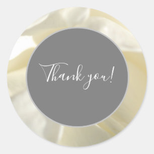 Autocollant d'impression Pétales blancs