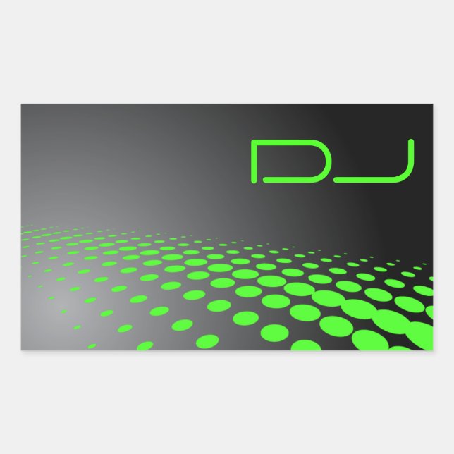 Autocollant DJ unique (Devant)