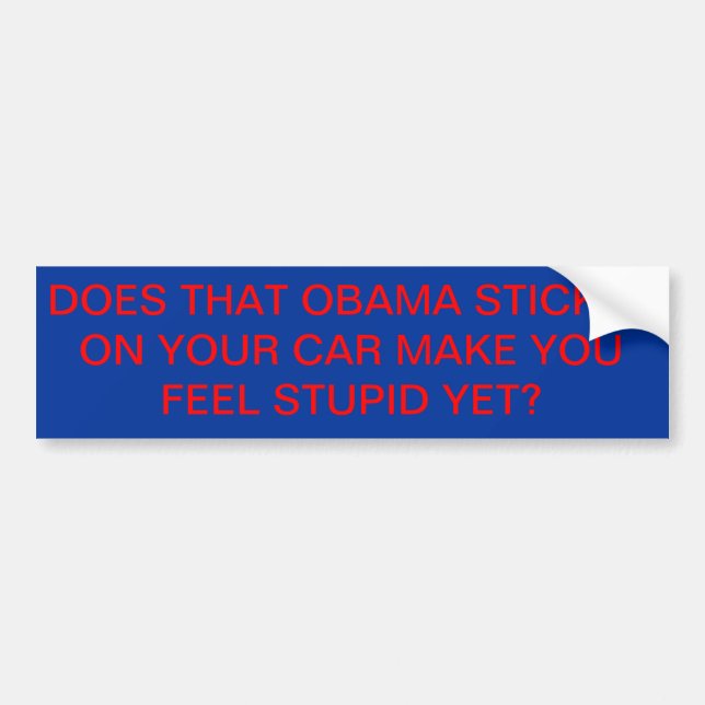 Autocollant d'Obama (Devant)