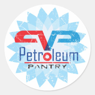 Autocollant d'office de pétrole