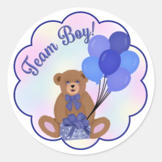 Autocollant d'ours en peluche