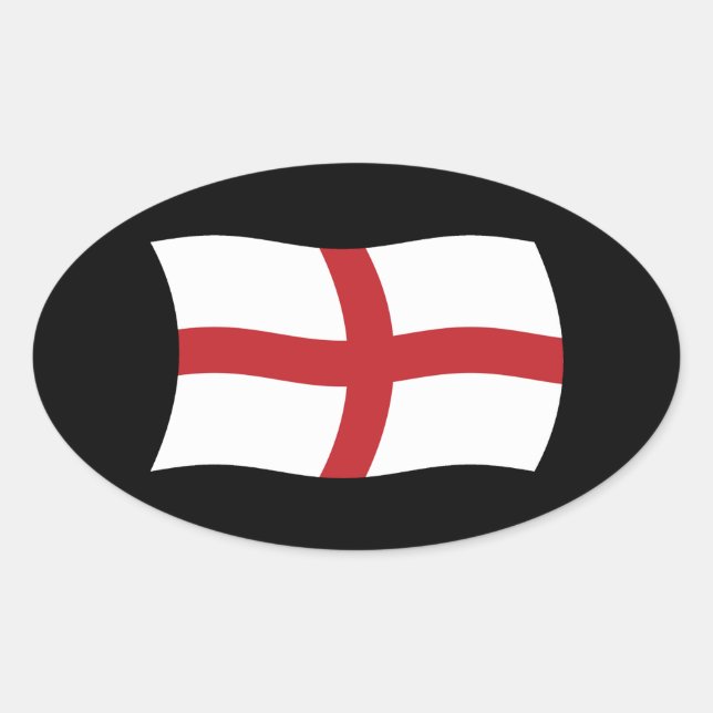 Autocollant Drapeau d'Angleterre (Devant)