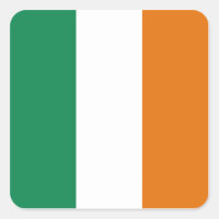 Autocollant drapeau d'Irlande