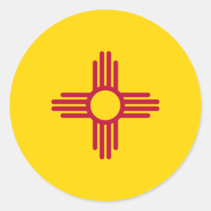 Autocollant drapeau du Nouveau-Mexique