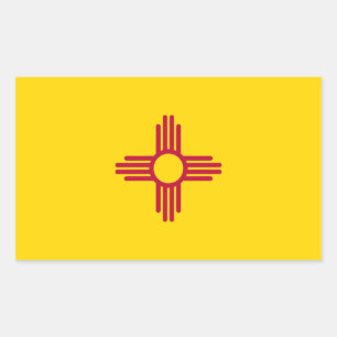 Autocollant drapeau du Nouveau-Mexique