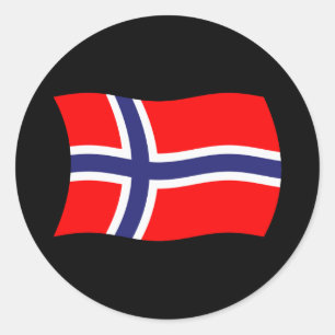 Autocollant Drapeau Norvège