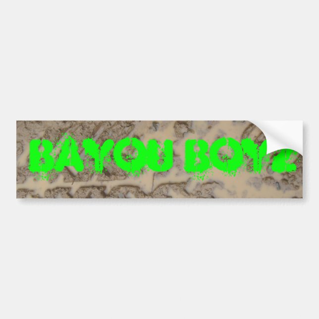 AUTOCOLLANT DU BAYOU BOYZ (Devant)