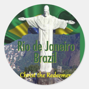 Autocollant du Brésil de Rio de Janeiro