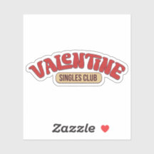Autocollant du club de la Saint-Valentin - Autocol