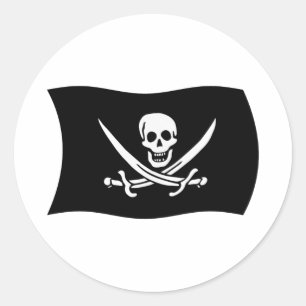 Autocollant du drapeau de John Rackham
