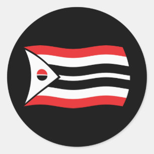 Autocollant du drapeau de la tribu Arapaho