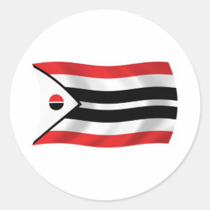 Autocollant du drapeau de la tribu Arapaho
