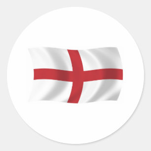 Autocollant du drapeau de l'Angleterre
