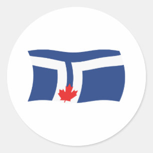 Autocollant du drapeau de Toronto