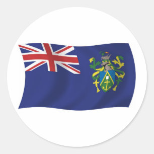 Autocollant du drapeau des îles Pitcairn