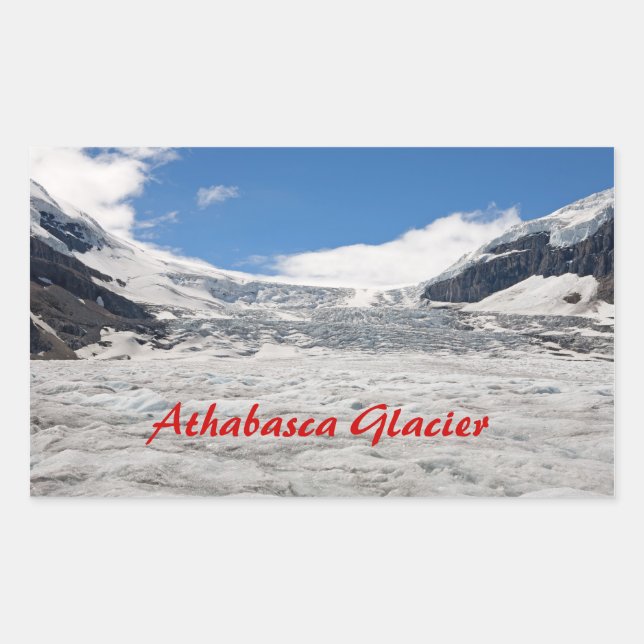 Autocollant du glacier Athabasca (Devant)