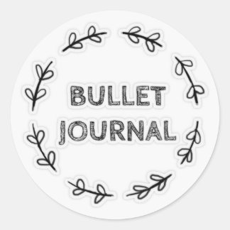 Autocollant du journal des puces