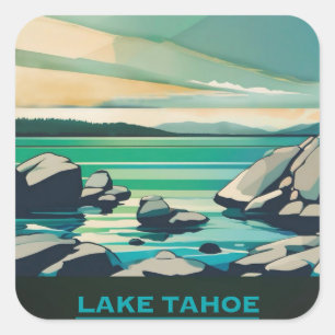 Autocollant du lac Tahoe 70 vibe