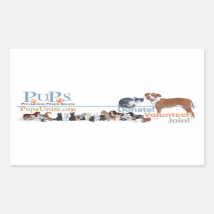 Autocollant du logo de PUPs