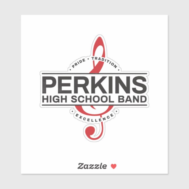 Autocollant du logo du groupe Perkins (Feuille)