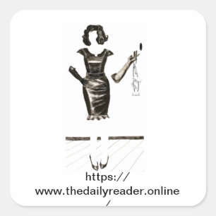 autocollant du logo du lecteur quotidien
