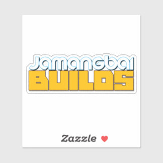 Autocollant du logo Jamangbai BUILDS