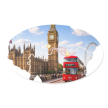 Autocollant du parcours du marathon de Londres 26,